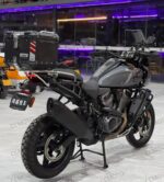 Подержанный мотоцикл Harley-Davidson Pan America 1250 2022 года, пробег 14000 км, вид сбоку, прозрачный фон
